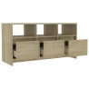 Szafka pod TV, dąb sonoma, 102x37,5x52,5 cm