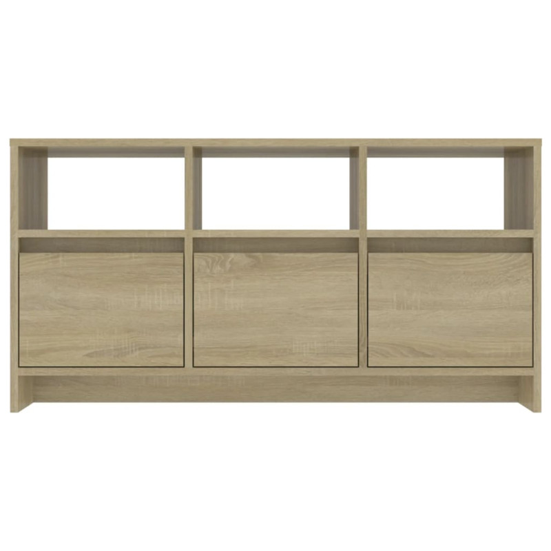 Szafka pod TV, dąb sonoma, 102x37,5x52,5 cm