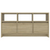 Szafka pod TV, dąb sonoma, 102x37,5x52,5 cm