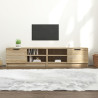 Szafki pod TV, 2 szt., dąb sonoma, 80x35x36,5 cm