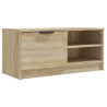 Szafki pod TV, 2 szt., dąb sonoma, 80x35x36,5 cm