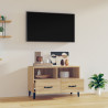 Szafka pod telewizor, dąb sonoma, 80x36x50 cm