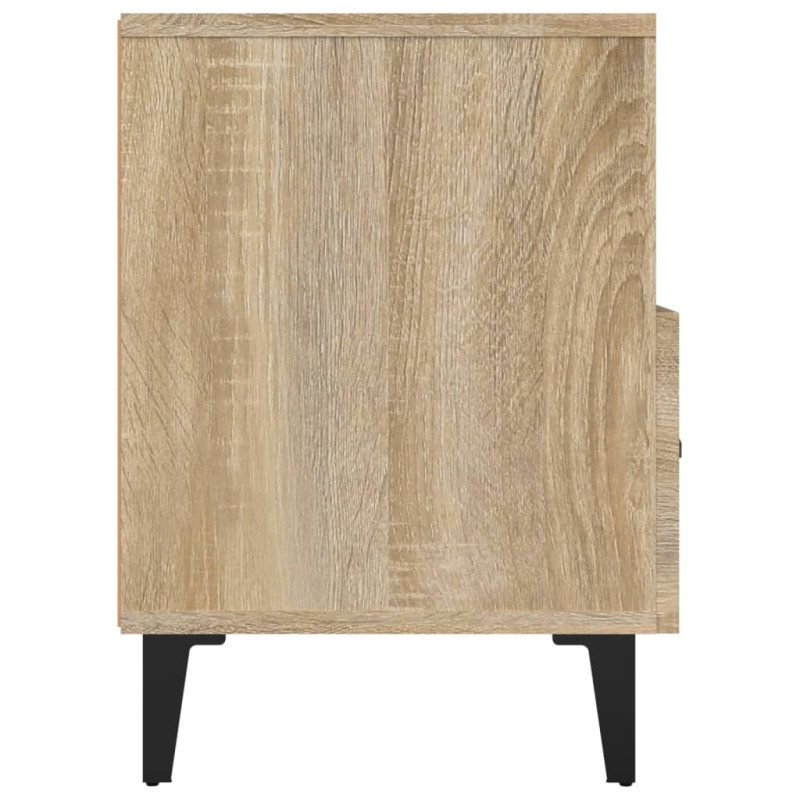 Szafka pod telewizor, dąb sonoma, 80x36x50 cm