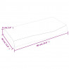 Blat do łazienki, 60x30x(2-6) cm, surowe, lite drewno