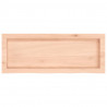 Blat do łazienki, 80x30x(2-4) cm, surowe, lite drewno