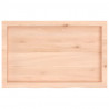 Blat do łazienki, 80x50x(2-4) cm, surowe, lite drewno