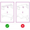 Blat do łazienki, 140x60x(2-6) cm, surowe, lite drewno