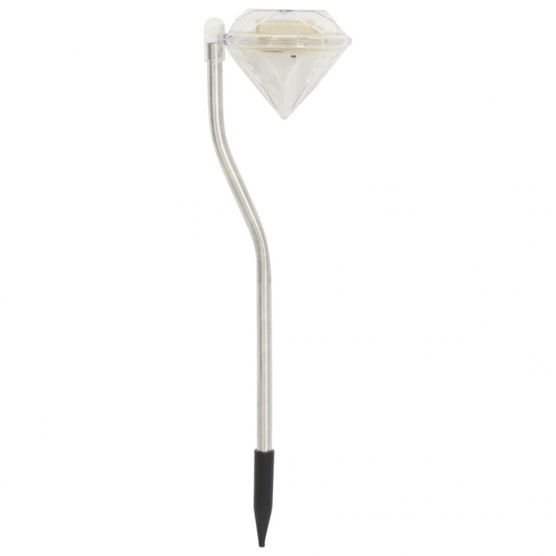 Lampki solarne ogrodowe LED, 6 szt., 9x7,8x29,5 cm