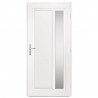 Drzwi wejściowe, antracytowe, 98x208 cm, PVC