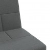 Sofa rozkładana L, ciemnoszara, 255x140x70 cm, tkanina