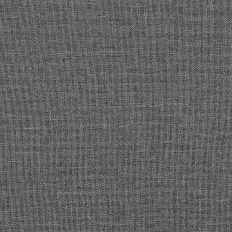 Sofa rozkładana L, ciemnoszara, 255x140x70 cm, tkanina
