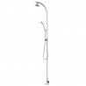 Prysznic ogrodowy, 215 cm, aluminium
