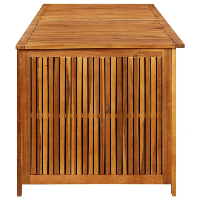Skrzynia ogrodowa, 200 x 80 x 75 cm, lite drewno akacjowe