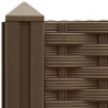 Donica do podniesionej rabaty, 80x80x23 cm, polipropylen