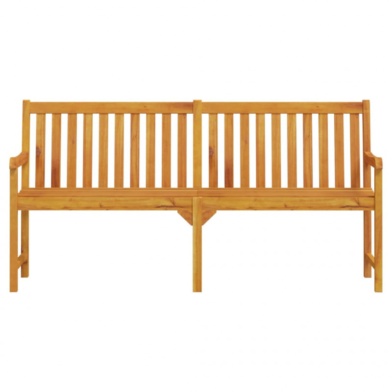 Ławka ogrodowa, 180 cm, lite drewno akacjowe