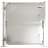 Brama ogrodowa 100x100 cm Stal nierdzewna