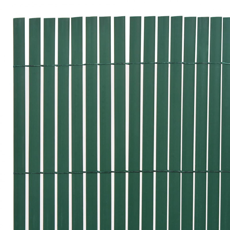 Ogrodzenie dwustronne, 110 x 400 cm, zielone