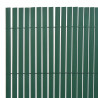 Ogrodzenie dwustronne, 110 x 400 cm, zielone