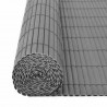 Ogrodzenie dwustronne, 110 x 400 cm, szare