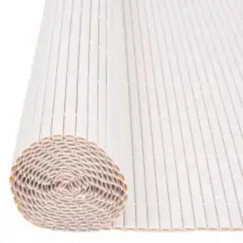 Ogrodzenie dwustronne, 110x500 cm, białe