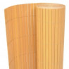Ogrodzenie dwustronne, 110x500 cm, żółte