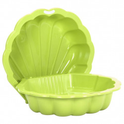Piaskownice, 2 szt., zielone, 77x87x21cm, plastik