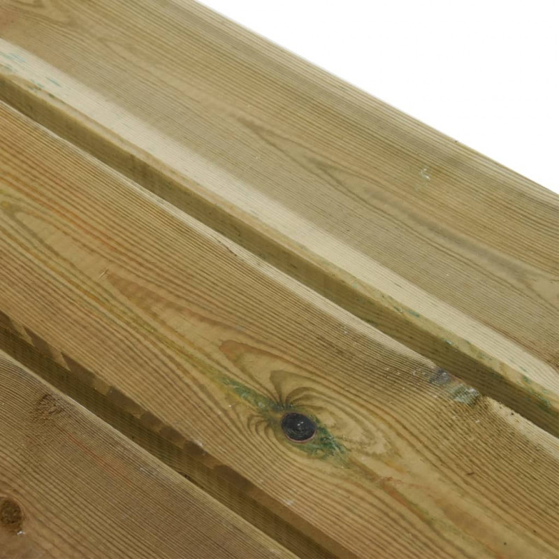 Ławka ogrodowa, 220 cm, impregnowane drewno sosnowe