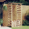 Pergola ogrodowa z daszkiem, 100x90x200 cm, drewno sosnowe
