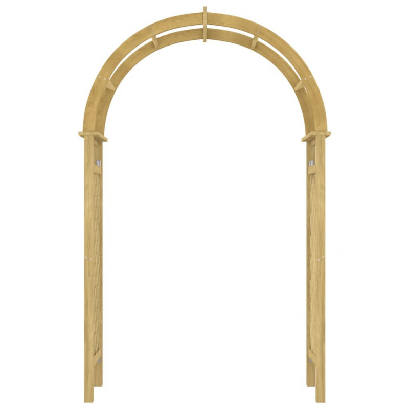 Pergola ogrodowa, 141x97x243 cm, impregnowane drewno sosnowe