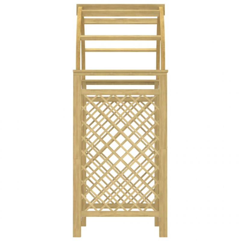 Pergola ogrodowa, 141x97x243 cm, impregnowane drewno sosnowe