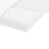 Sofa rozsuwana z materacami, ciemnoszara, 90x200 cm, aksamit
