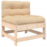 8-cz. zestaw wypoczynkowy do ogrodu, z poduszkami, lite drewno