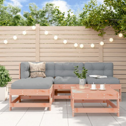 5-cz. zestaw wypoczynkowy do ogrodu, z poduszkami, daglezja