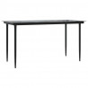 5-cz. zestaw mebli ogrodowych, polirattan i stal