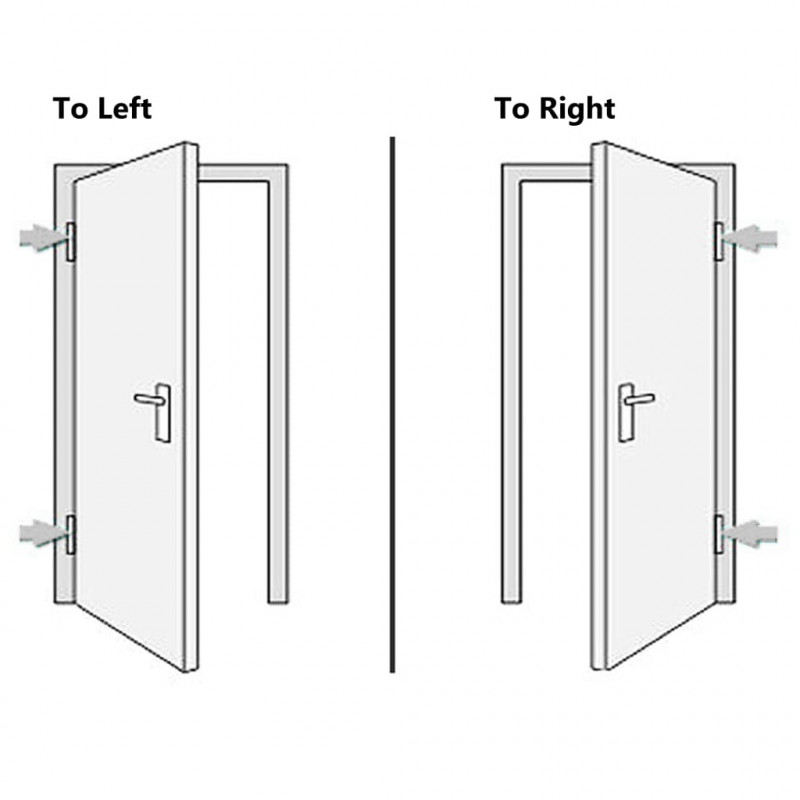 Drzwi wejściowe, antracytowe, 88x200 cm, PVC