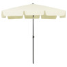 Parasol plażowy, piaskowy żółty, 200x125 cm