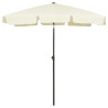 Parasol plażowy, piaskowy żółty, 180x120 cm
