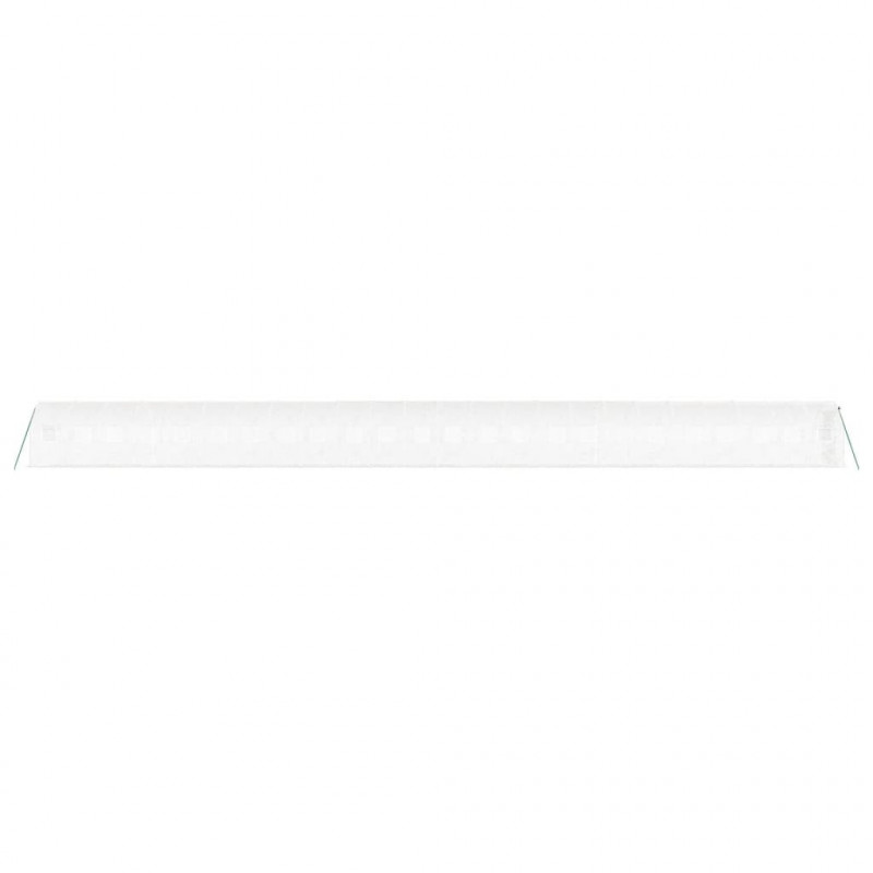 Szklarnia ze stalową ramą, biała, 48 m², 24x2x2 m