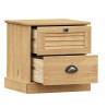 Szafka nocna VIGO, 42x35x42 cm, lite drewno sosnowe
