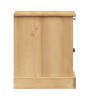 Szafka nocna VIGO, 42x35x42 cm, lite drewno sosnowe
