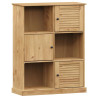 Szafka na książki VIGO, 90x35x114,5 cm, lite drewno sosnowe