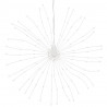 Ozdoby świąteczne, 140 lampek LED, 2 szt., zimna biel, 17 cm