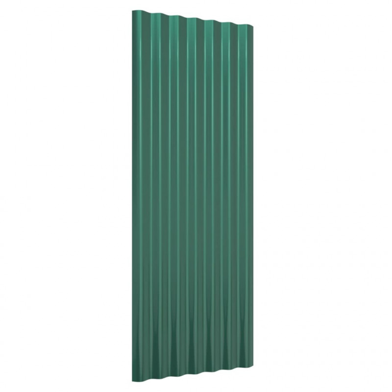 Panele dachowe, 12 szt., stal ocynkowana, 100x36 cm