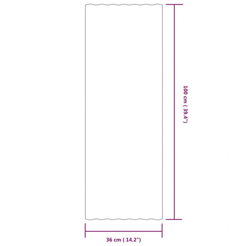 Panele dachowe, 12 szt., stal ocynkowana, 100x36 cm