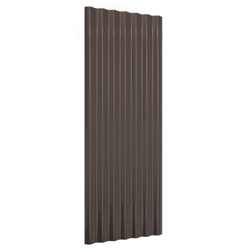 Panele dachowe, 12 szt., stal ocynkowana, 100x36 cm