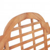 Ławka ogrodowa, 127x58,5x92,5 cm, lite drewno tekowe