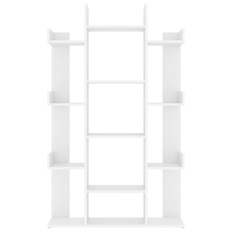 Regał na książki, biały 86x25,5x140 cm, materiał drewnopochodny