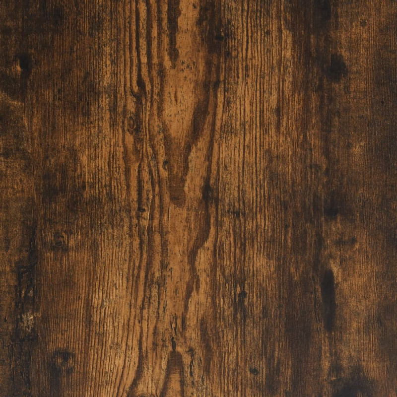 Witrynka przydymiony dąb 69,5x34x180 cm materiał drewnopochodny