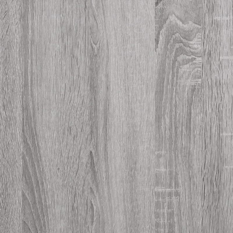 Witrynka szary dąb sonoma 69,5x34x180cm materiał drewnopochodny