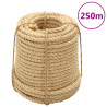 Liny sizalowe, 2 szt., 12 mm, 250 m